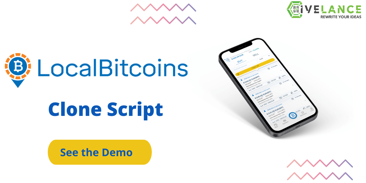 Buy LocalBitcoins Clone Script | LocalBitcoins Clone App from Hivelance