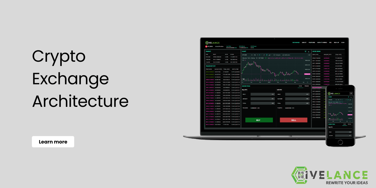 Crypto Exchange Front-end & Back-end